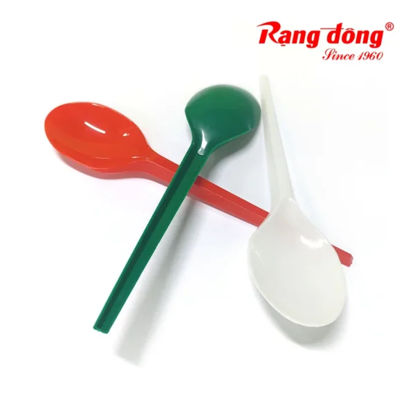 Muỗng nhựa dùng 1 lần cho trà sữa, cà phê - Rạng Đông