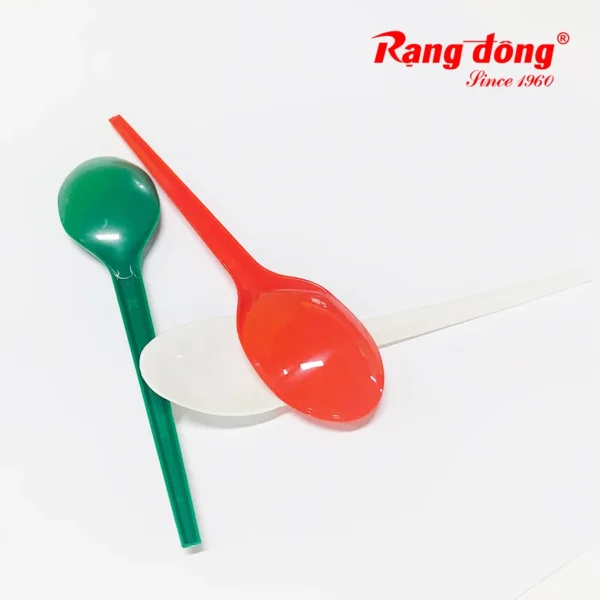 Muỗng nhựa dùng 1 lần cho trà sữa, cà phê - Rạng Đông